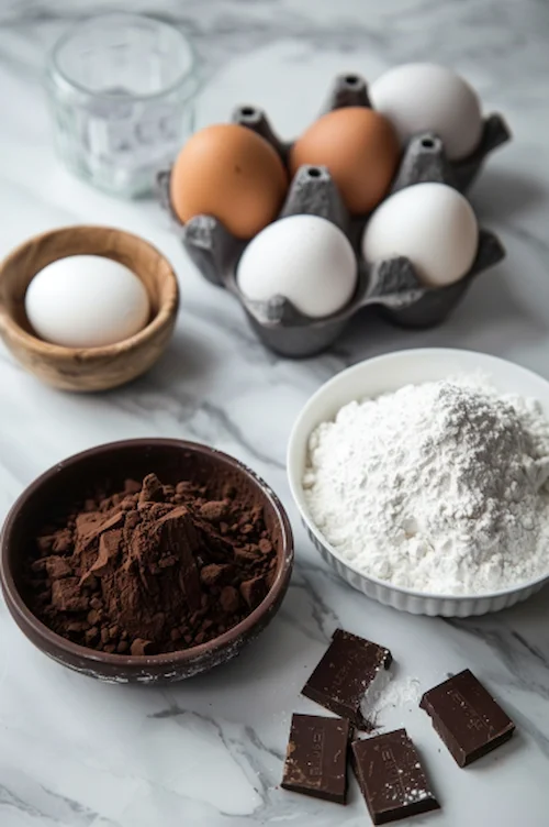 ingredientes Bizcocho de chocolate esponjoso y húmedo