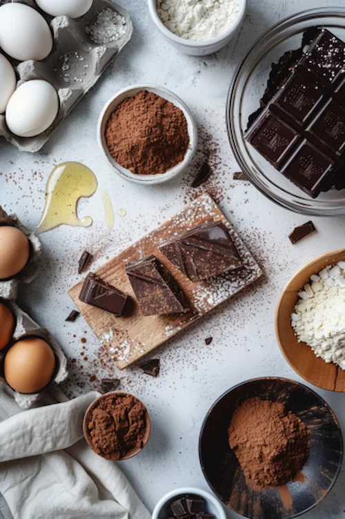 ingredientes Bizcocho de chocolate: receta sin gluten