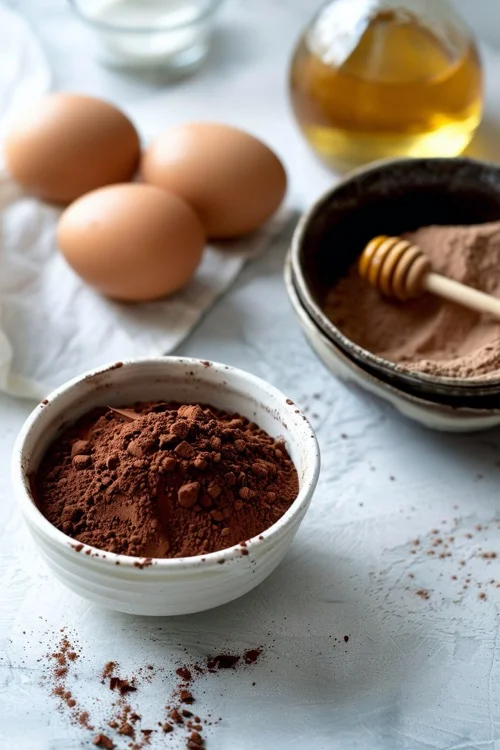 ingredientes bizcocho de chocolate saludable receta para Thermomix