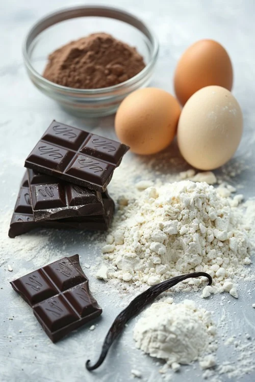ingredientes bizcocho de yogur y chocolate sin gluten